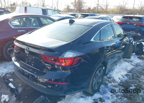 2020 Honda Insight Ex from USA, damaged, VIN 19XZE4F59LE014963